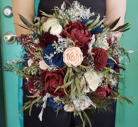 Wooden Flower Bouquet, Wood Flower Bouquet, Winter Wedding Bouquet, Custom Bouquet, A Bouquet Of Flowers, Fall Wedding Bouquets, Fall Wedding Flowers, Wildflower Bouquet, Wood Flowers