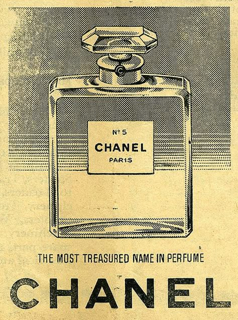 Chanel No. 5 ad from 1958. You can't deny the timelessness of its ads, packaging, branding, ... just the whole presentation. Iklan Vintage, Stare Reklamy, Plakat Design Inspiration, Chanel Ad, 심플한 그림, Etiquette Vintage, Old Posters, Picture Collage Wall, Vintage Poster Art