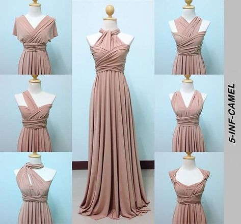 ashion with Em na Instagrami Infinity Dress Ways To Wear, Bridesmaid Infinity Dress, Infinity Dress Styles, Infinity Dress Bridesmaid, Cocktail Prom Dress, Multi Way Dress, Cocktail Dress Prom, Purple Prom Dress, Convertible Dress