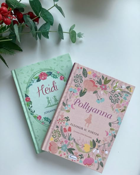 Pollyanna Book, Heidi Book, Bloom Book, Princess Book, Pretty Books, Books Diy, Book Bucket, Book Cover Illustration, Fairy Tale Books