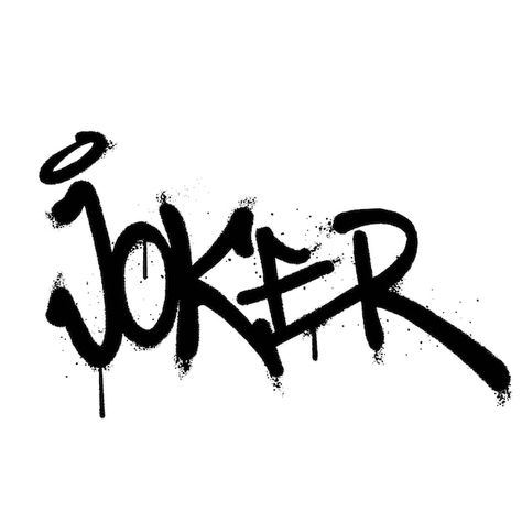 Joker Face Paint, Font Graffiti, Alphabet Graffiti, Graffiti Spray Paint, Graffiti Text, Graffiti Tattoo, Graffiti Logo, Graffiti Words, Graffiti Tagging