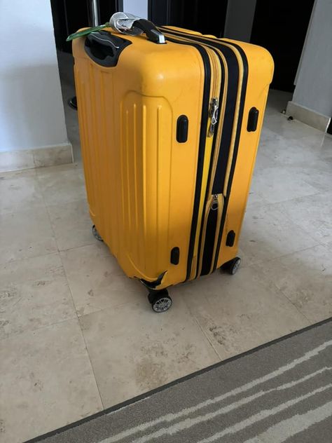 I think big yellow is retiring after this trip. Hard suitcase or soft? Our hard cases all break. And large suitcases or carry ons? Big Suitcase, Yellow Suitcase, Big Suitcases, Hard Suitcase, Large Suitcase, Think Big, Suitcases, Long Weekend, Carry On