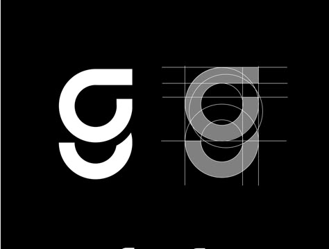 Go Logo Design Letters, G Typeface, G Typography Logo, G Branding, G Logo Ideas, Circular Logo Design Inspiration, G Logo Design Ideas, G Logo Design Letter, G Letter Design