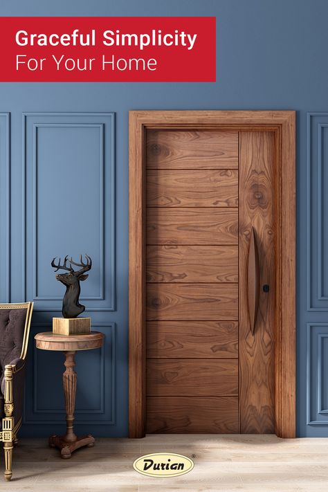 You’ll be wowed with the thought that has gone behind each and every #door 🚪. Because we believe that your door should be beautiful as well as sturdy. 👉 Get in touch to discover an option that suits your personality. #duriandoors #doors #doordesign #veneerdoor #woodendoor #doorframes #doorlove #doorlovers #doordecor Wooden Door Color Ideas, Plywood Doors Design, Door Plywood Design, Main Door Veneer Design, Veneer Door Design Modern, Door Veneer Design, Main Door Color, Door Frame Design Wooden, Flush Door Design Modern Veneer