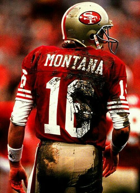 Montaña Nfl Football 49ers, Forty Niners, Texans Football, Nfl 49ers, Joe Montana, 49ers Football, Sf 49ers, Nfl History, Joe Cool