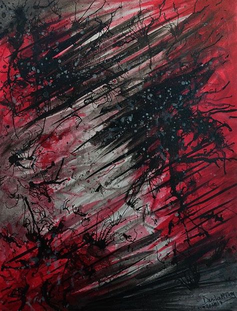 Dark Mind Paintings, Dystopian Art Abstract, Anger Abstract Painting, Art Depicting Rage, Chaos Abstract Art, Painting Anger Feelings, Paintings About Anger, Art Representing Anger, Rage Painting Abstract