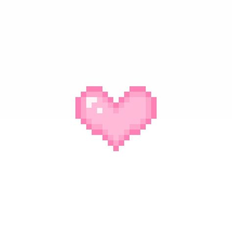 Pixel Life, Valentines Anime, Anime Mouths, Y2k Stickers, Pink Manga, Pink Games, Heart Overlay, Pixel Heart, Cute Love Memes