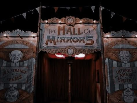 Hall Of Mirrors Circus, Hall Of Mirrors Aesthetic, Circus Mirrors, Hunting Adeline Aesthetic, Haunting Adaline, Haunting Adeline Aesthetic, Adeline Aesthetic, Hd Carlton, Adeline Reilly