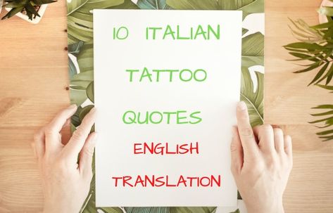 Italian tattoo quotes with English translation | 10 phrases -Parlando Italiano ! Parlando Italiano Italian Quote Tattoos, Sayings Tattoos, Family Name Tattoos, Tattoos Cross, Tattoos Drawing, Italian Tattoos, Tattoo Quotes About Life, Tattoo Quote, Tattoos Quotes