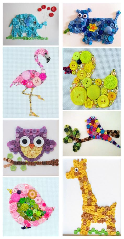 #Button #Animal #Arts!!! https://fashionornaments.wordpress.com/2015/01/30/button-animal-arts/ Button Wall Art, معرض فني, Button Projects, Button Creations, Buttons Crafts, Button Ideas, Button Craft, Diy Buttons, Animals And Birds