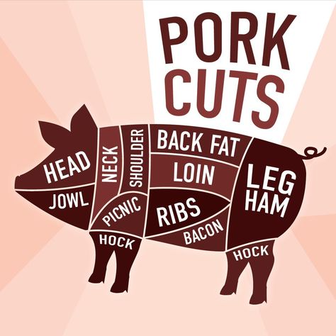 The Best Cuts of Pork Every Home Cook Should Know Recipes Using Ham Hocks, Recipes Using Ham, Pork Rib Roast, Ham Hocks, Pork Shoulder Recipes, Pork Hock, Pork Knuckle, Ground Pork Recipes, Pork Leg