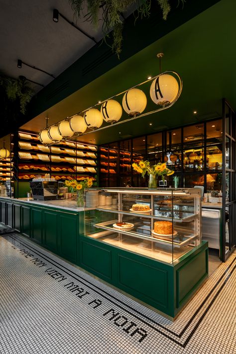 BROTERIA :: Behance Italian Restaurant Interior Design, Italian Restaurant Interior, Modern Bakery, Custom Awnings, Bakery Interior, Bakery Design Interior, Cafe Bistro, Counter Design, Bakery Design