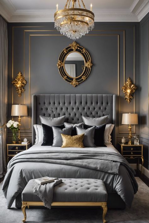 20 Modern Grey Bedroom Ideas For a Sleek Look – ToolzView