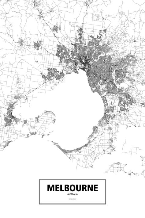 Maptitude Melbourne Map, Australia Poster, Map Diagram, Cities Skylines, Australia Map, Site Analysis, City Map Poster, World Cities, Map Art Print