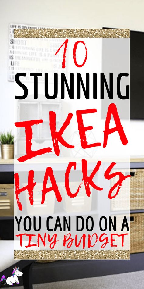 10 Stunning & Easy Ikea Hacks You Must See via: https://themummyfront.com #ikea #ikeahacks #ikeaideas #homedecorideas #homedecor #budgethomedecor #cheap #roomidea #themummyfront #homedecordiy #diy #diyikeahacks Cheap Furniture Hacks, Home Design Hacks, Desk Ikea Ideas, Ikea Hacks Wardrobe, Ikea Transformation, Kids Bedroom Ikea, Cheap Ikea Hacks, My Pins Saved Boards, Ikea Hack Desk