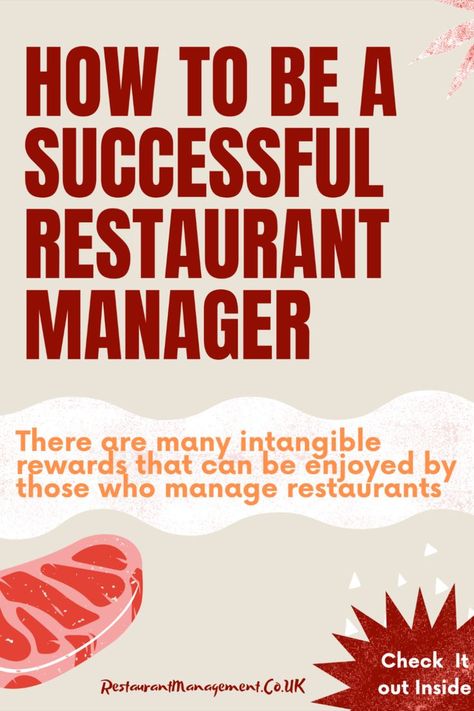 Restaurant Manager tips Inside Restaurant, Inspire Employees, Manager Tips, Restaurant Manager, Restaurant Cleaning, Organizational Skills, Team Management, Successful Business Owner, Restaurant Management