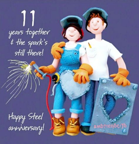 Wedding Anniversary Poems, Happy 11th Anniversary, Anniversary Wishes For Couple, Anniversary Poems, Anniversary Wishes For Husband, 11th Wedding Anniversary, Love Birthday Cards, Anniversary Message, Unicorn Birthday Party Invitation