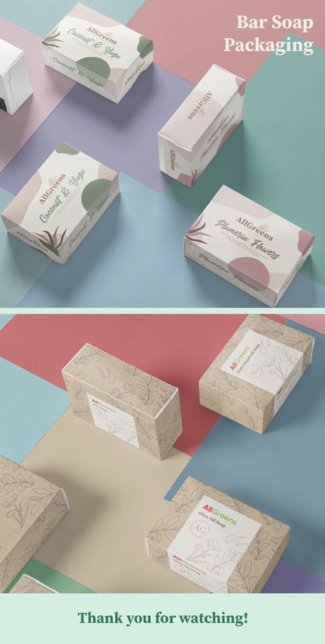 Bar Soap Packaging on Behance Bar Soap Packaging Design, Soap Package Design, Sticker Cookies, Natural Soap Packaging, Natural Cosmetics Packaging, Bar Soap Packaging, Soap Label Design, Scrub Soap Bars, Soap Package