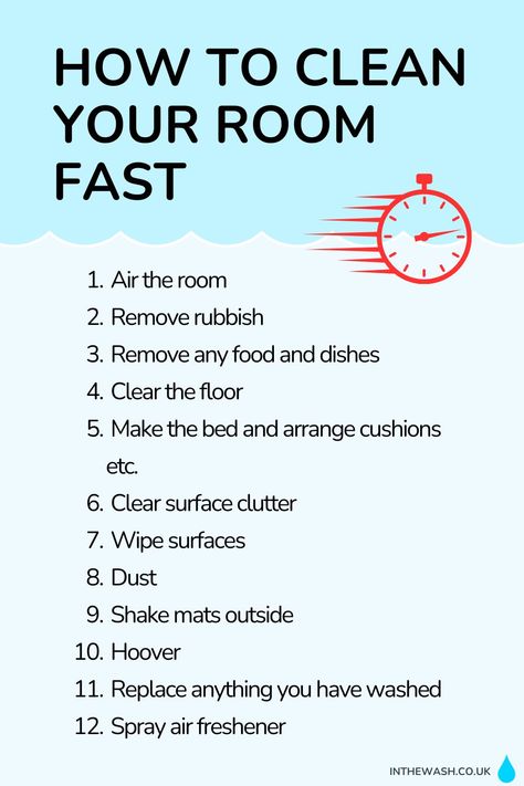 How to Clean and Tidy Your Room Fast Clean 15 2024, Quick Ways To Clean Your Room, Steps For Cleaning Your Room, How To Tidy Up House, Guide To Cleaning Your Room, Tidying Motivation, Clean Room Fast, Bedroom Deep Clean, How To Clean Your Room Fast