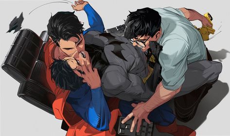 Desenho Tom E Jerry, Superman X Batman, Hiro Big Hero 6, Superman X, Univers Dc, Gay Comics, Batman Funny, Batman Comic Art, Dc Comics Artwork