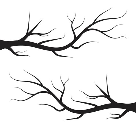 branch tree vector illustration summer clipart autumn clipart nature Tree Branches Printable, Tree Branches Drawing Simple, Branch Of Tree Drawing, Easy Branch Drawing, How To Draw A Branch, Drawing Of Tree Branches, How To Draw A Tree Branch, Branch Tree Drawing, Tree Branch Drawing Simple