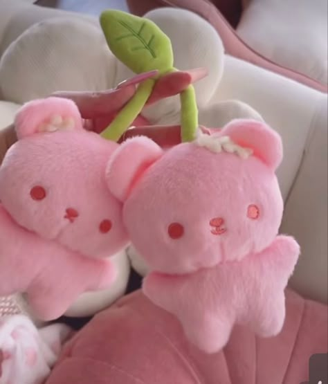 Cute Pink Plushies, Cute Aesthetic Stuffed Animals, Stuffed Animal Astethic, Plushies Aesthetic Korean, Kawaii Plushies Aesthetic, Sanrio Stuffed Animals, Cutecore Plushies, Kitten Plushie, Cute Stuffy