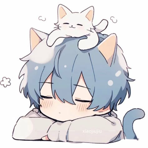 Anime Cat Boy, Chibi Boy, Chibi Anime Kawaii, Anime Muslim, 캐릭터 드로잉, Cute Anime Chibi, Cool Wallpapers Cartoon, Cute Kawaii Drawings, Anime Drawings Tutorials