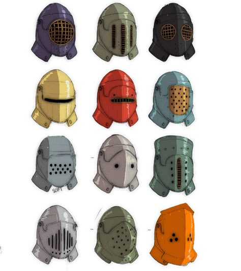 Helmet Concept, Armor Drawing, Medieval Helmets, Warrior Concept Art, Armor Clothing, Power Armour, Knights Helmet, Historical Armor, Samurai Armor