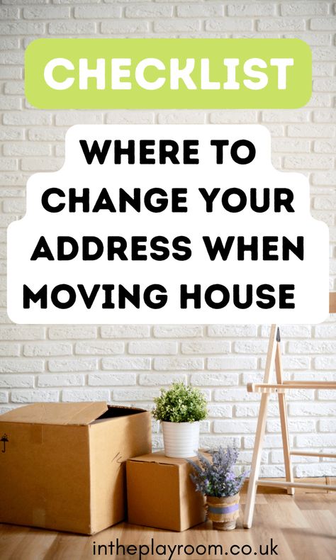 Where to change your address when moving house, a free checklist Changing Address Checklist, Moving List, Moving House Checklist, Gutter Cleaner, Changing Your Name, Moving Checklist, Free Checklist, Dental Insurance, Financial Information