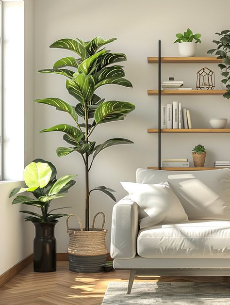 Don’t let that empty corner in your living room go to waste. Check out these 18 stylish ideas to bring it to life. Whether it’s behind the couch, next to a window, or near the TV, these modern and DIY solutions will help you create a beautiful and functional space. Perfect for adding a touch of style to your living room. Empty Living Room Corner Ideas, Empty Space Behind Couch, Awkward Corner Space Living Room, Empty Corner Ideas, Empty Corner In Living Room Ideas, Corner Vignette, Living Room Empty, Waiting Room Design, Behind The Couch