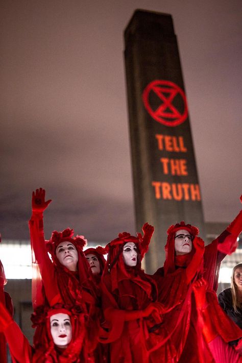 The Defiant Art and Design of Extinction Rebellion | Frieze Sequence Illustration, Fashion Protest, Christmas Romcom, Anger Is A Gift, Climate Protest, Red Queen Of Hearts, Rave Design, Climate Activism, Extinction Rebellion