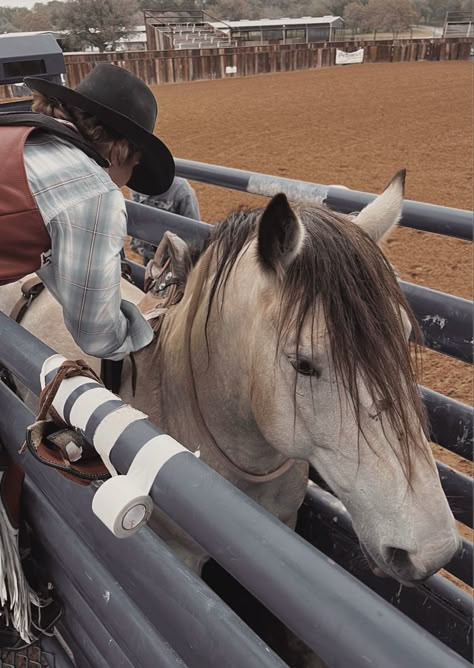 Western Rider Aesthetic, Cowboy Horse Riding, Save A Horse Ride A Cowboy Aesthetic, Ranch Bronc Riding, Bronc Riding, Becoming A Pilot, Adidas Art, Bucking Bronco, Western Photo