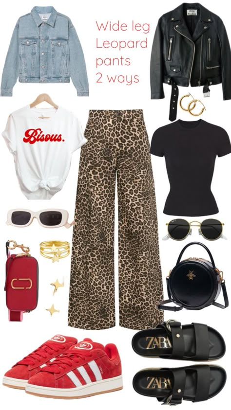 Simple Family Meals, Leopard Print Pants, Leopard Pants, Cheap Meal, Print Pants, Fashion Mistakes, 10 Pounds, Red Shoes, The Bank