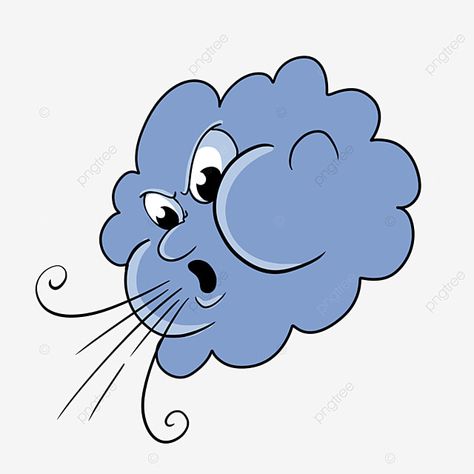 How To Draw Wind, Weather Symbols For Kids, Weather Pic, Air Cartoon, Wind Clipart, Clouds For Kids, Wind Cartoon, Weather Activities Preschool, Clouds Png