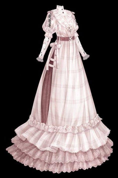 Poet Dress, Manhwa Dress, Royal Clothes, Outfit Drawing, Princess Outfit, Nikki Dress, Dress Design Drawing, Fashion Drawing Dresses, Dress Design Sketches