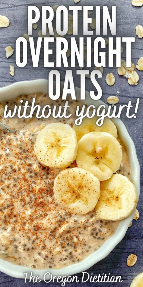 Clean Eating Overnight Oats, Overnight Oats Almond Milk, Overnight Oats Protein Powder, Protein Overnight Oats Recipe, Gluten Free Overnight Oats, Dairy Free Overnight Oats, Oats Protein, Overnight Oats Recipe Easy, Healthy Overnight Oats