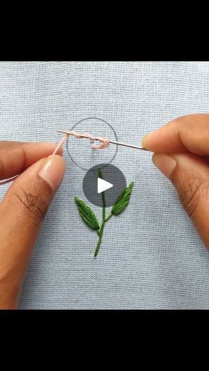 Sewing Repairs, Embroidery Types, Little Do You Know, Hand Embroidery Flowers, Embroidery Tutorial, 1k Views, Cheap Diy, Needle And Thread, Embroidery Flowers