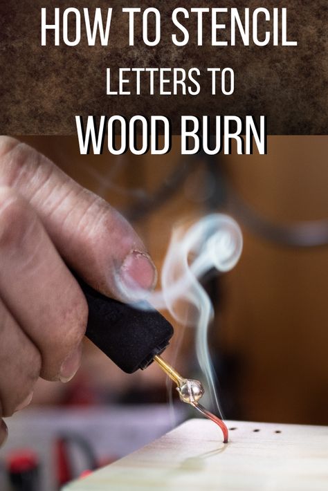 Diy Wood Burner How To Make, How To Use A Wood Burning Tool, Burn And Stain Wood, How To Wood Burn Letters, Woodburning Letters Fonts, Burning Letters Into Wood, Wood Burning Lettering, Wood Burning Letters Fonts, Wood Burning Videos