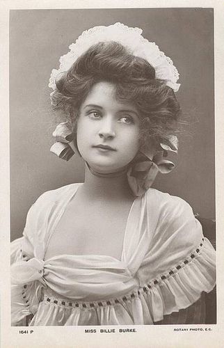 Billie Burke♥ My Love Photo, Glenda The Good Witch, Billy Burke, Billie Burke, Victorian Images, Vintage Foto's, Ziegfeld Girls, Ziegfeld Follies, Glinda The Good