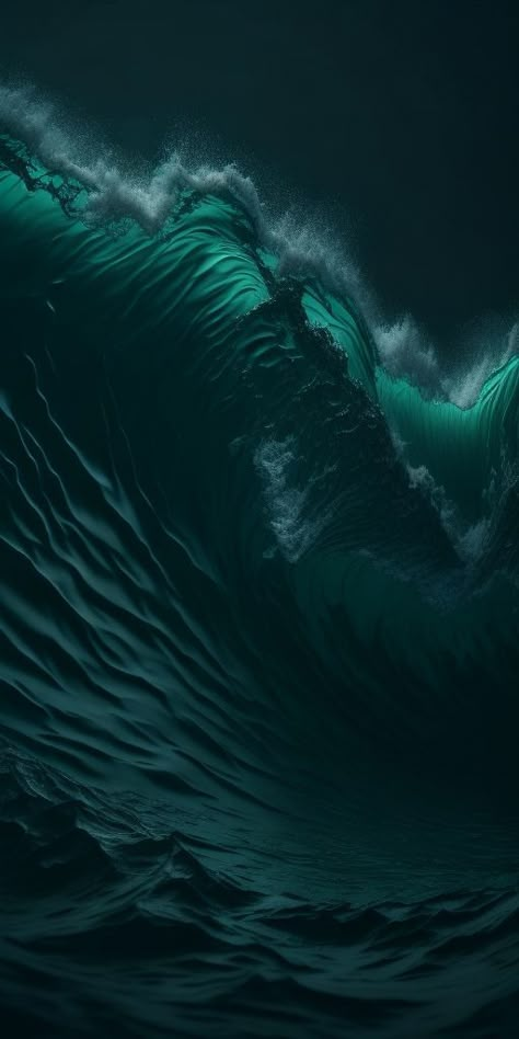 Aura Background, Creative Backdrops, Dark Green Wallpaper, Dark Sea Green, Qhd Wallpaper, Iphone Wallpaper Stills, Dark Green Aesthetic, Waves Wallpaper, Simple Phone Wallpapers