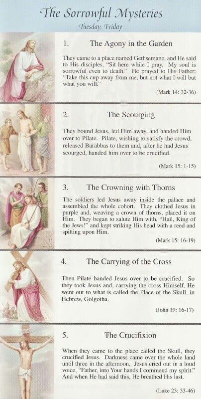 The Sorrowful Mysteries Of The Rosary, Rosary Mysteries Catholic, Sorrowful Mysteries Of The Rosary, Rosary Guide, Rosary Prayers, Sorrowful Mysteries, Catholic Bible Verses, Rosary Mysteries, Rosary Prayers Catholic