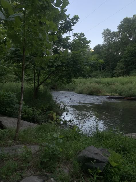 #outside #creek #aesthetic #trails Rivercore Aesthetic, Swimming Creek Aesthetic, Nature Trails Aesthetic, Magical River Aesthetic, Pretty River Aesthetic, Trail Aesthetic, Nature Castle, Merida Aesthetic, River Aesthetic Summer