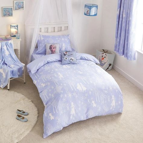 Belles Bedroom, Frozen Girls Bedroom, Frozen Bedroom Decor, Frozen Theme Room, Frozen Inspired Bedroom, Frozen Girls Room, Frozen Themed Bedroom, Boy And Girl Shared Bedroom, Girls Bedroom Themes