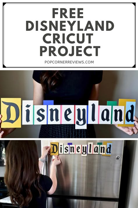 Disney Decor Diy Craft Ideas, Disneyland Sign Diy, Diy Disney Decorations, Disneyland Classroom, Disney Diy Decorations, Cricut Disney Projects, Disneyland Crafts, Magnets Cricut, Diy Disney Decor