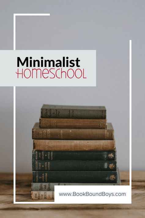 Becoming a Minimalist Homeschooler • Book Bound Minimalist Homeschooling, Minimalist Homeschool, Free Homeschool Resources, Homeschool Programs, School Schedule, Homeschool Schedule, Homeschool Life, Homeschool Printables, Homeschool Planning