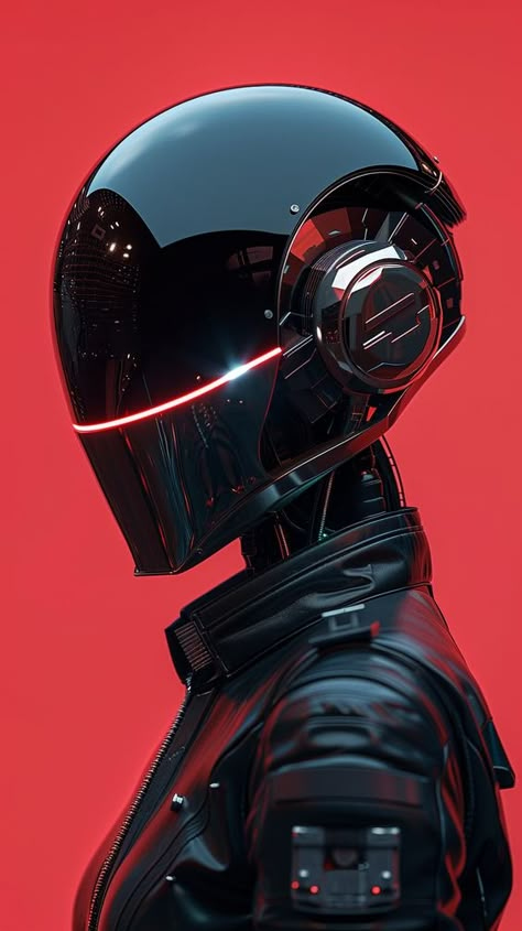 Futuristic Robot Art, Daft Punk Mask, Future Robot Art, Cyberpunk Robot Art, High Tech Soldier, Robot Concept Art Cyberpunk, Neo Cyberpunk, Tech Character Design, Portrait Poster Design