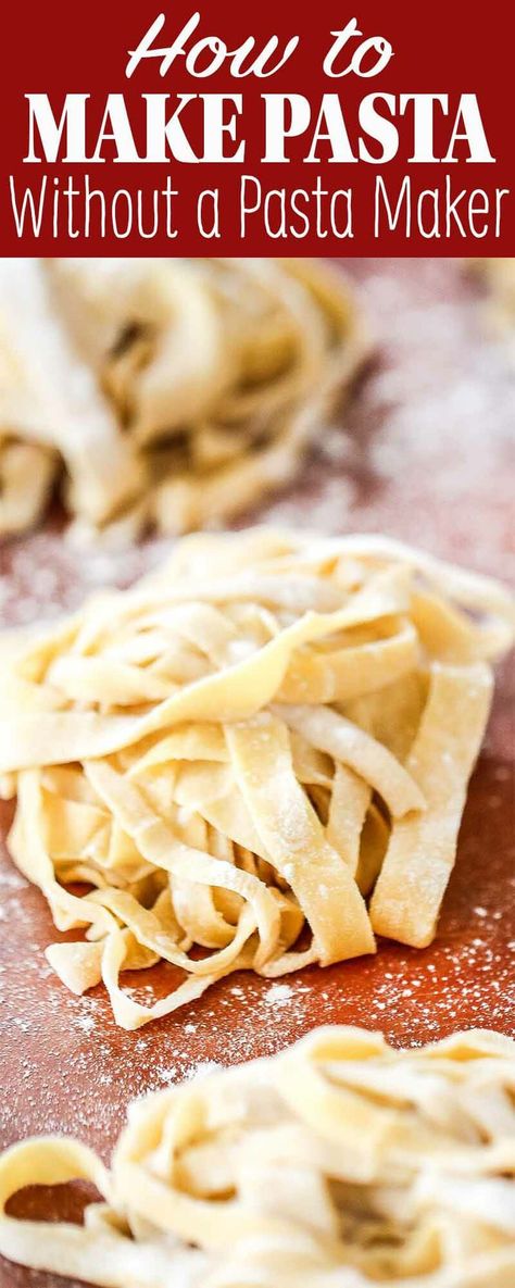 Make Pasta From Scratch, Make Homemade Pasta, Make Fresh Pasta, Fresh Pasta Recipes, Pasta From Scratch, Homemade Pasta Dough, Pasta At Home, Pasta Homemade, Homemade Pasta Recipe