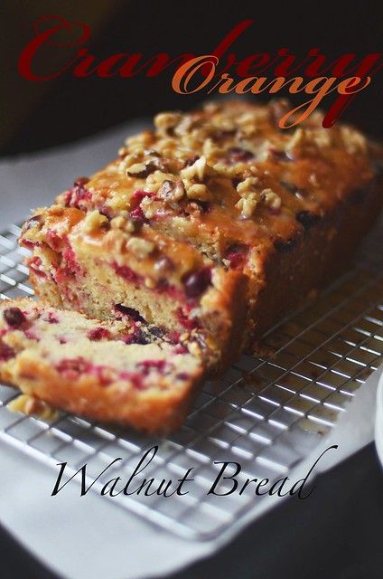 Fruit Deserts, Cranberry Nut Bread, Walnut Bread Recipe, Cranberry Walnut Bread, Brunch Foods, Nut Bread Recipe, Baked Desserts, Cranberry Orange Bread, Roasted Walnuts