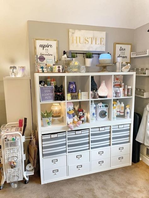 Scentsy Office Ideas, Scentsy Storage, Scentsy Display Ideas, Scentsy Organization, Scentsy Booth, Scentsy Office, Scentsy Display, Scentsy Sample Ideas, Scentsy 2022