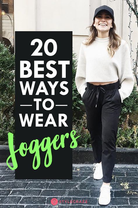 Shoes To Wear With Joggers Casual, T Shirt And Joggers Outfit Women, Shirt And Joggers Outfit Women, High Rise Joggers Outfit, Joggers With Cardigan Outfit, Jogger Outfits Dressy, Joggers Athleisure Outfit, Ways To Style Joggers Women, How To Style Joggers For Women Winter